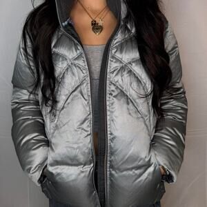 Vintage Nike Chrome Puffer Jacket